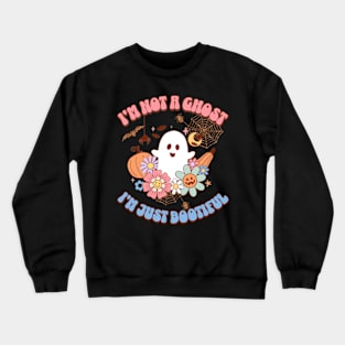 Cute halloween ghost - I'm just bootiful Crewneck Sweatshirt